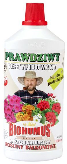 Ekodarpol Nawóz do roślin balkonowych BIOHUMUS EXTRA 1 l