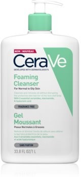 CeraVe Cleansers pieniący się żel oczyszczający do skóry normalnej i mieszanej 1000 ml