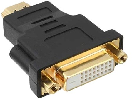 Intos HDMI-DVI Adapter, -bieg ST na 24 + 1 BU, pozłacane styki 1 szt. 17670P