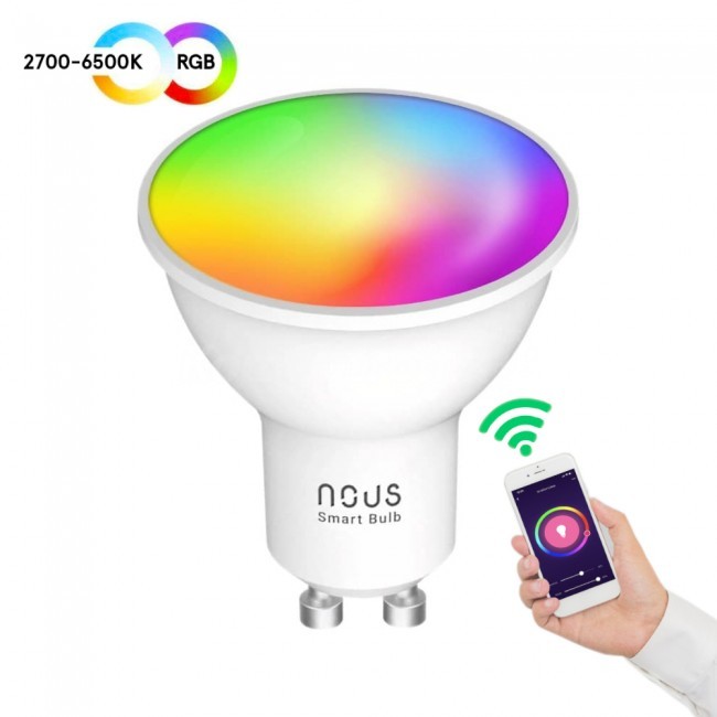 Nous P8 żarówka RGB GU10 P8