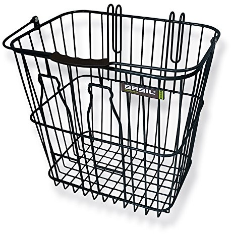 Basil koszyk na rower Memories-Bottle Basket, czarny, STANDARD 145058