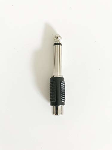 Proel AT190 - interfejs kablowy/adapter (RCA, 6,3 mm, złącze męskie/żeńskie, czarne) AT190