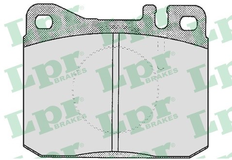 LPR GROUP Zestaw klocków hamulcowych, hamulce tarczowe GROUP 05P211