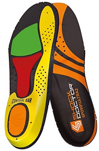 Shock Doctor Active Ultra Ultra lekki anatomiczny wkładki sportowe, 38-40 EU 15023