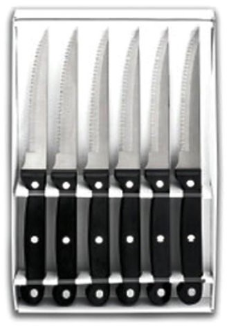 Lacor 39060 gezacktes noże do steków, 6 sztuka 39060