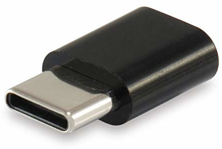 Фото - Кабель Equip 133472 Adapter kabla USB C Micro USB B Czarny 