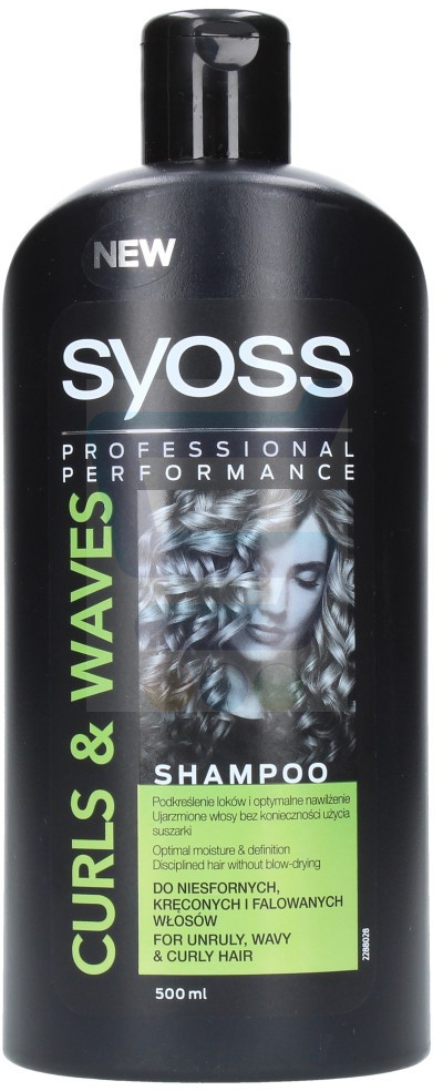 Syoss Curles & Waves Szampon do włosów 500 ml