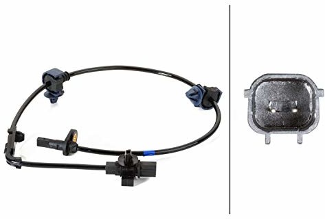 HELLA 6PT 010 376-261 czujnik, temperatura spalin - 2- biegunowy - przykręcany - Przewodu: 735[mm] 6PT 010 376-261