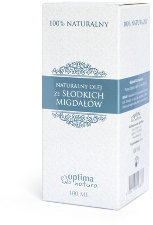 OPTIMA NATURA Olej ze słodkich migdałów Naturalny, 100 ml TOW009687