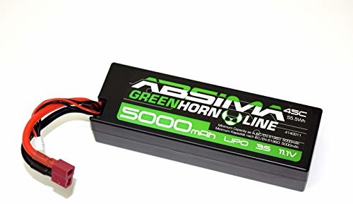 Absima Absima 4140011 4140011-Absima Car/RC Auto LiPo Stick akumulator Pack 11,1V-45C 5000 Hardcase (T-Plug), wielokolorowy 4140011