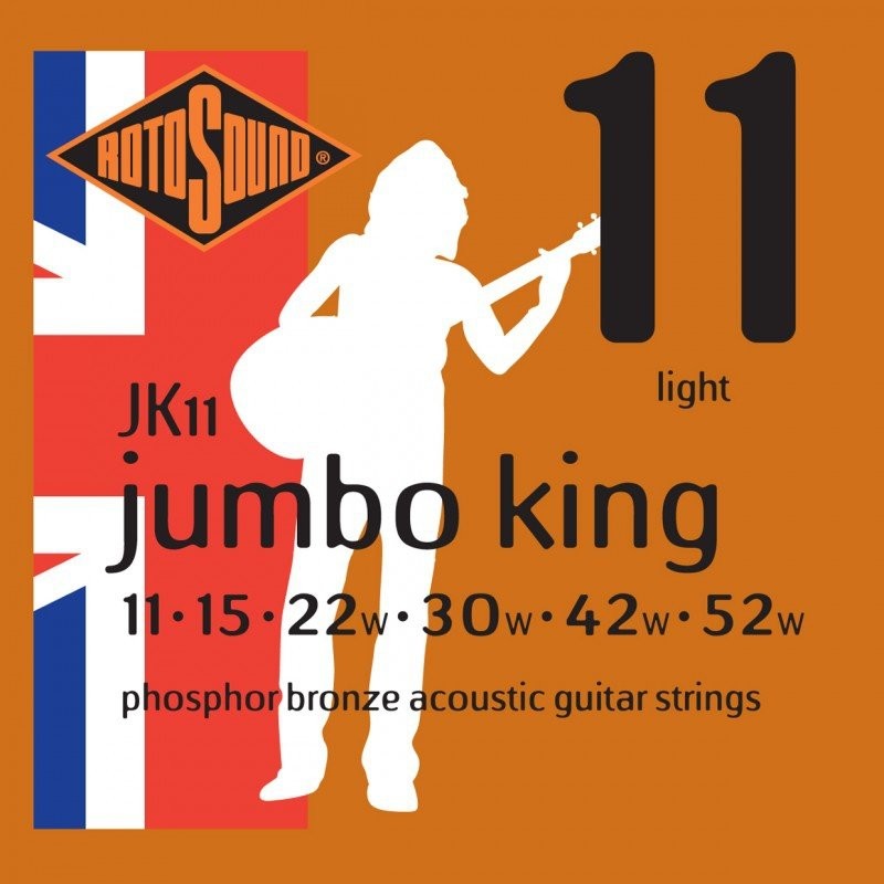Rotosound Roto JK11 6 strun akust [11-52] brąz fosforowy