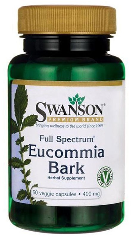 SWANSON Full Spectrum Eucommia Bark 60vegcaps