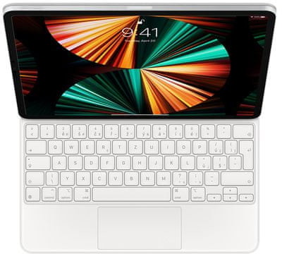 Apple klawiatura Magic Keyboard for iPad Pro 12.9inch 5th generation) White MJQL3CZ/A) # z wartością produktów powyżej 89zł!