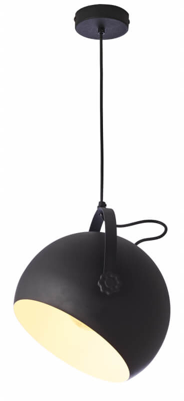 TK Lighting Lampa wisząca Parma Black 4154