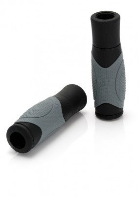 XLC Uchwyty  Ergonomic GR-G03, czarny/szary, 125 MM, 2501586600 2501586600_schwarz/grau_125 mm