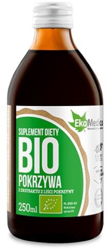 EkaMedica JaRo-Pol EkaMedica Pokrzywa Bio sok 100% 250 ml 3712721