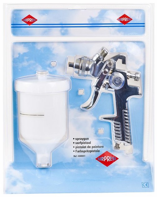 Airpress Pistolet do laku z górnym zbiornikiem 4300041