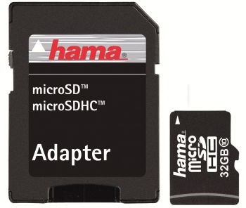 Hama MicroSDHC Class 10 32GB (108086)