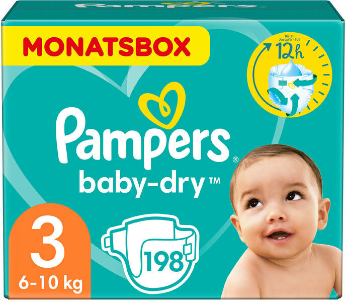 Pampers Pieluszki (198 szt.) 