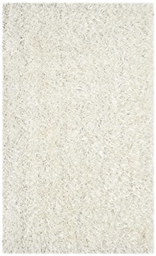 Safavieh sg531  1111  5 Mara Shag, poliester, nie-prosty biały SG531-1111-3