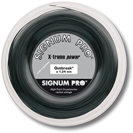 Signum Linka Pro Outbreak, Tennis, czarna, czarny 110918-1,18 mm