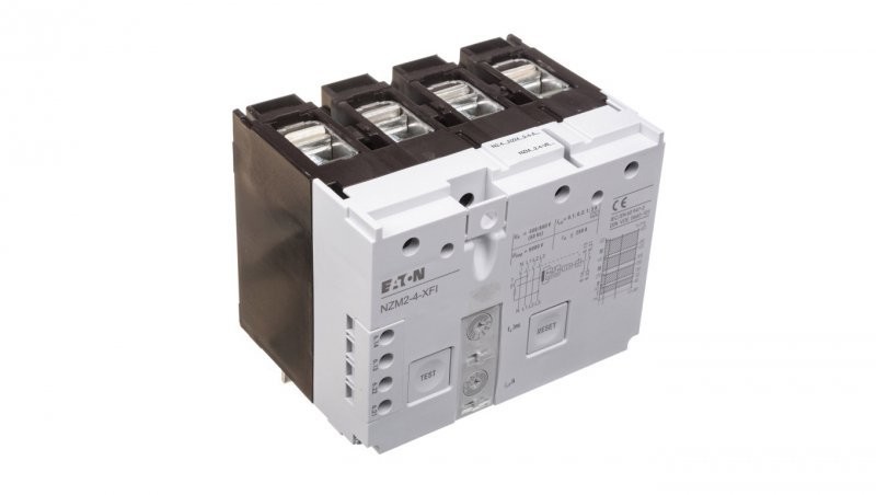 Eaton Blok różnicowoprądowy 4P 0,03-3A t 60-450ms NZM2-4-XFI 292344 292344