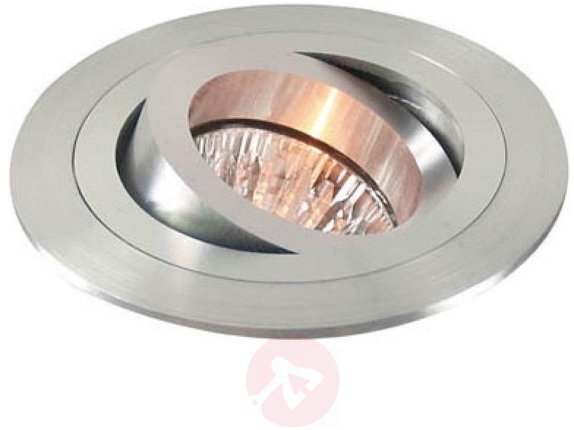 Wychylny pierścień wpuszczany matowe Aluminium