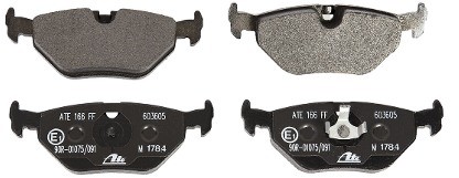 ATE Klocki hamulcowe - komplet 13.0460-3605.2