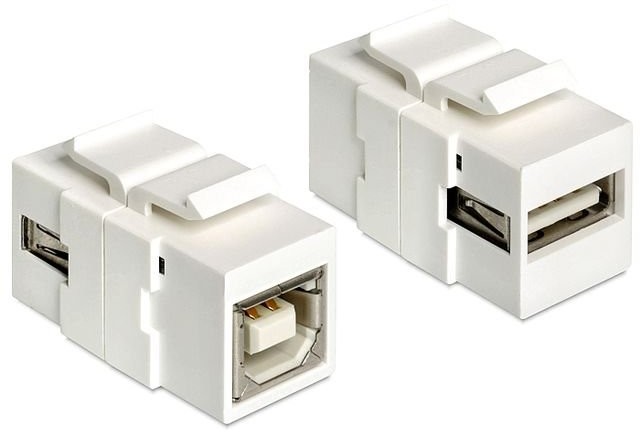 Delock Moduł keystone USB-A - USB-B