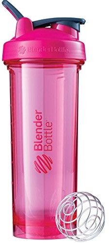 BlenderBottle pro32 Tritan Protein shaker/butelka na wodę butelka z/Sport/waga shaker (940ml dużą pojemność, zależnie od do 700 ML), , , różowy, 500701