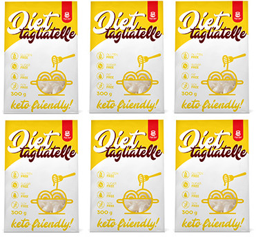 Cheat Meal Nutrition Cheat Meal Nutrition Diet Tagliatelle - 6x 400g (4x 300g netto) - Makaron dietetyczny Tagliatelle