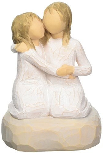 Willow Tree Sister Mine Figurine, żywicy, Cream, 65 x 75 x 110 cm 27704