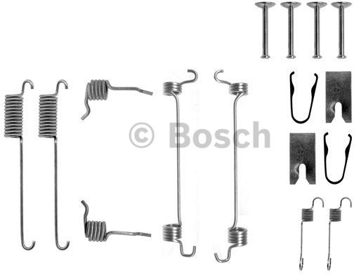 Bosch Zestaw mocujący szczękę hamulcową 1 987 475 221
