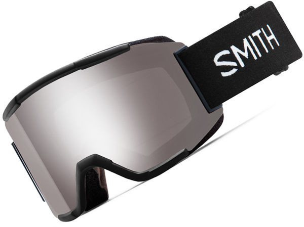 Smith SQUAD Black ChromaPop Sun Platinum męskie okulary snowboardowe 90061288