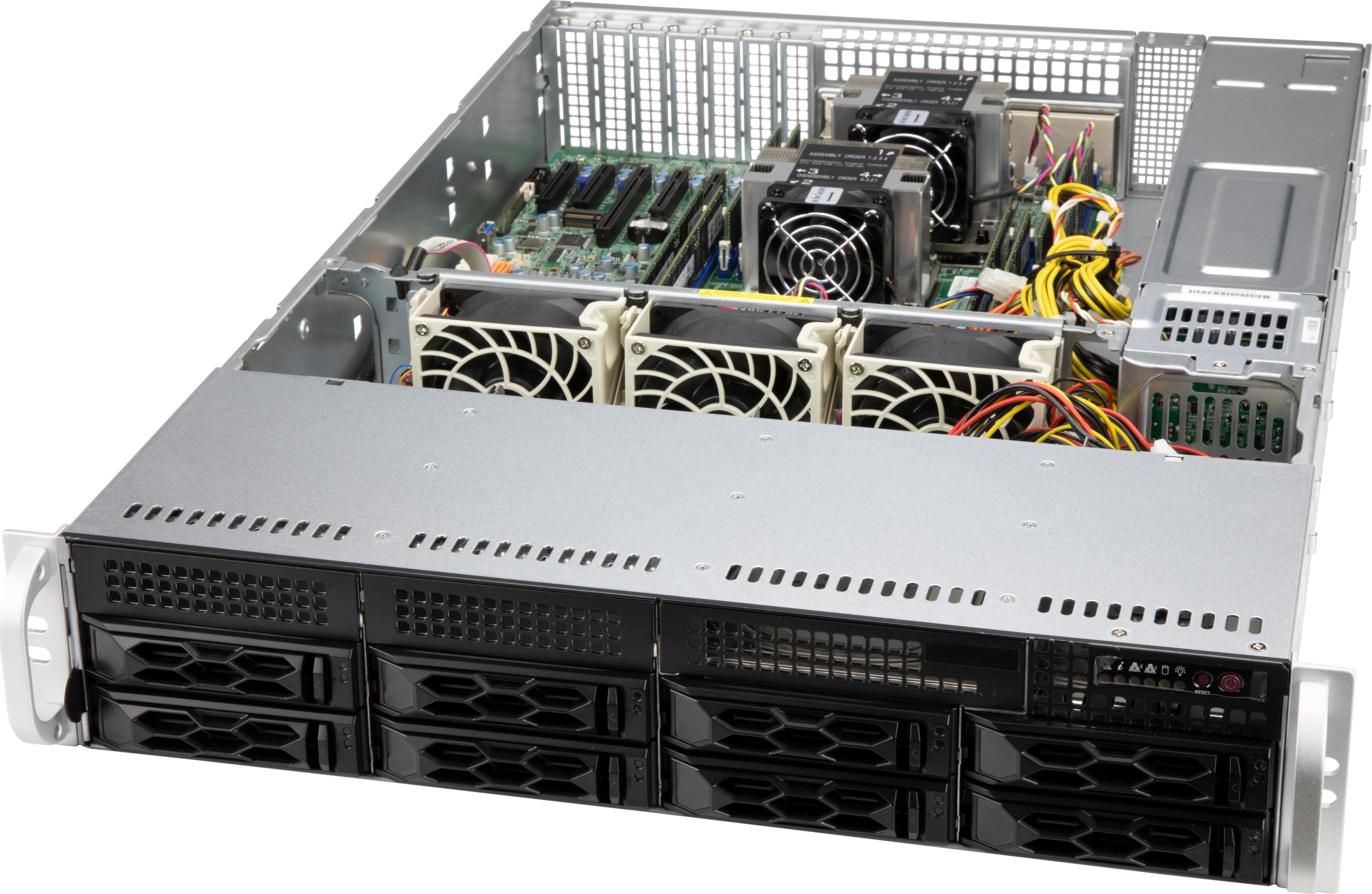 Supermicro Obudowa serwerowa SuperChassis LA25TQC-R609LP OEM CSE-LA25TQC-R609LP