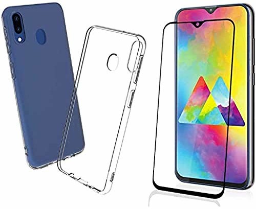 Samsung iPOMCASE Coque avec Film Protection Écran pour Galaxy M20 Pack-3D-M20