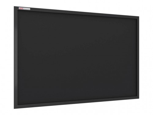Allboards Tablica czarna kredowa w ramie drewnianej kolorowej 60x40 cm - czarna TB64CA