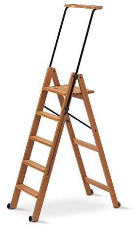 ARREDAMENTI ITALIA arreda menti Italia 170/3 Tuscania drabina o płaskich szczeblach, beżowy, 170/5 Tuscania 170/5 TUSCANIA