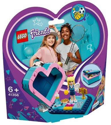 LEGO Friends Pudełko w kształcie serca Stephanie 41356