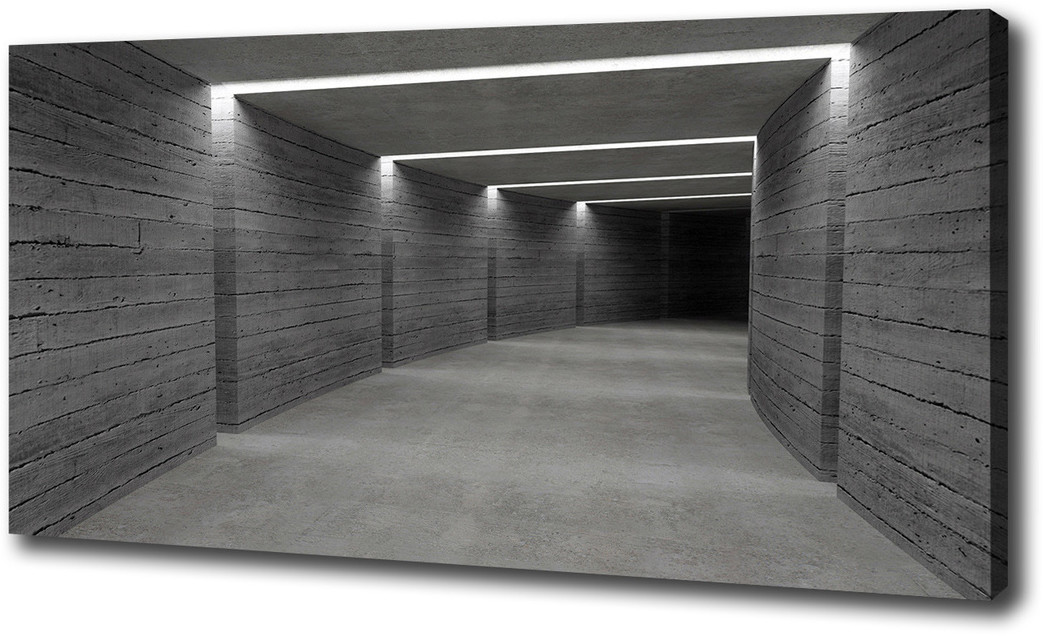 Foto obraz na płótnie Betonowy tunel
