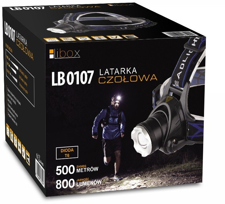 LIBOX Latarka czołowa LIBOX LB0107