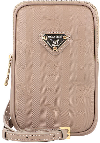 Maison Mollerus Maison Mollerus Wildhorn Torba na telefon 11 cm taupe/gold 01-1109-6608