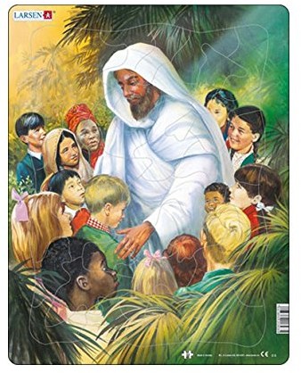 Larsen Jezus z dziećmi