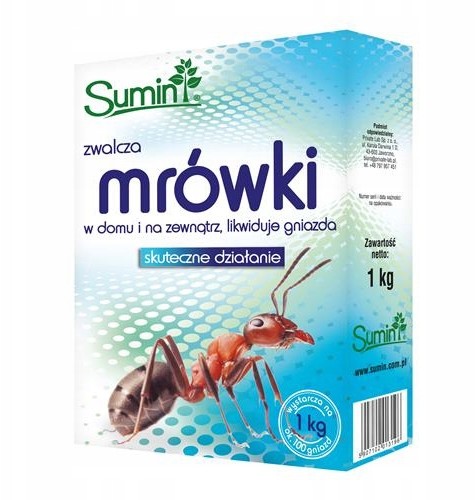 Sumin granulat na mrówki 1kg proszek mrówkozol