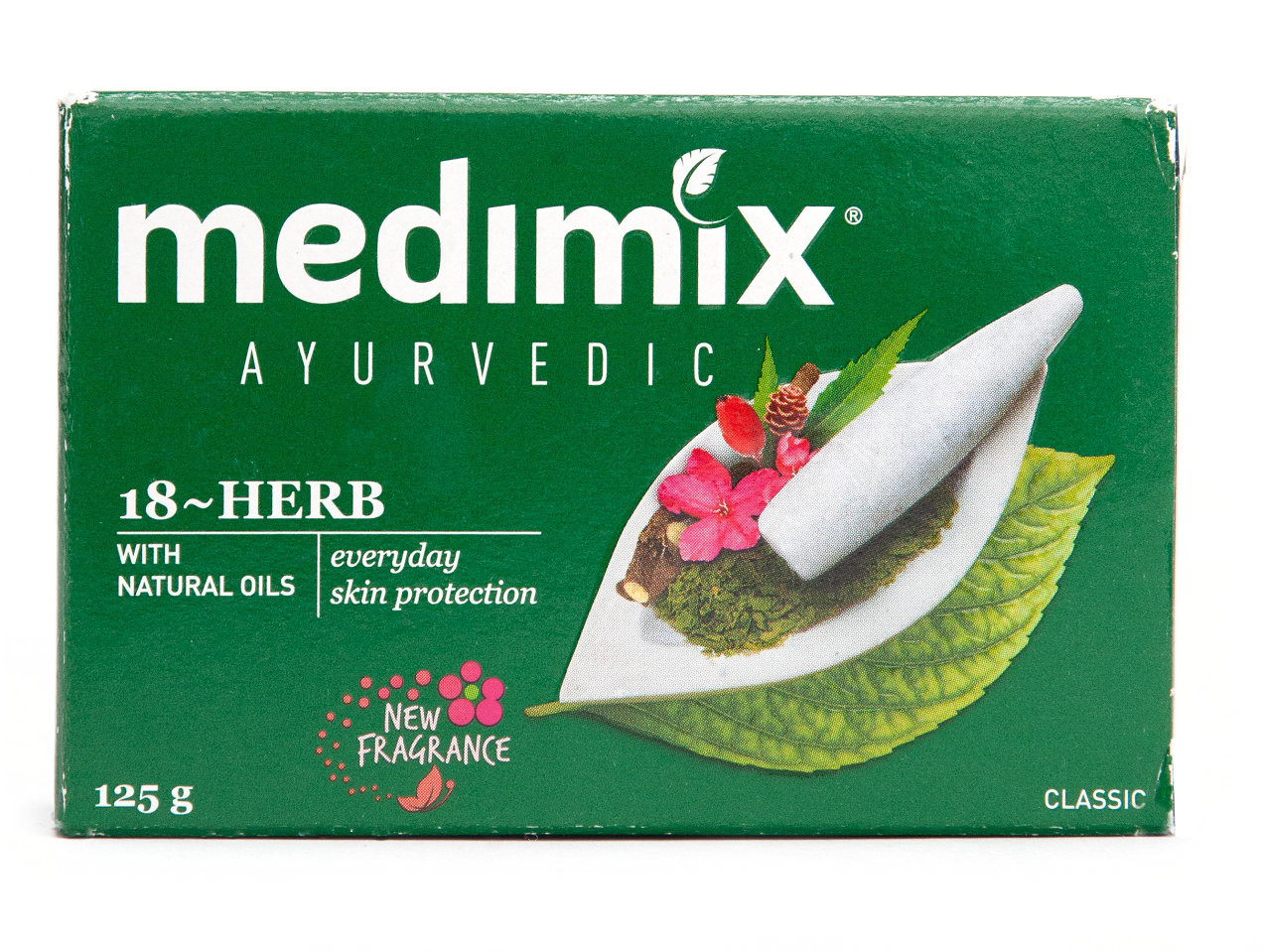 MEDIMIX Ajurwedyjskie Ziołowe Mydło 18 Ziół 125 g