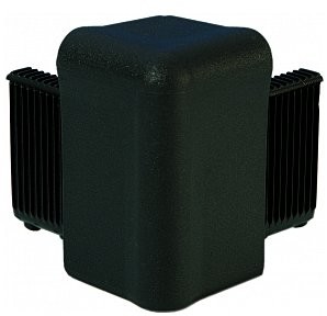 Adam Hall Q 4504 BLK - Narożnik do ramy pokrywy, czarny Q4504BLK