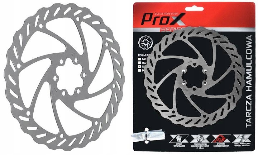 Mocna Tarcza Hamulcowa Prox DR-04 180 MM Rowerowa