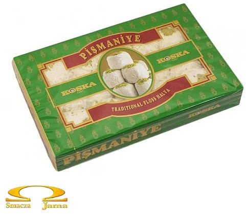 INNY Chałwa Pişmaniye Koska kłębek wełny z pistacjami 250g CD31-2687A