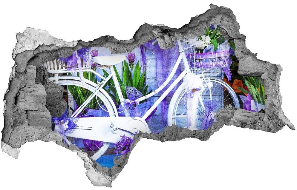 Wallmuralia.pl Naklejka dziura na ścianę Zielone liście