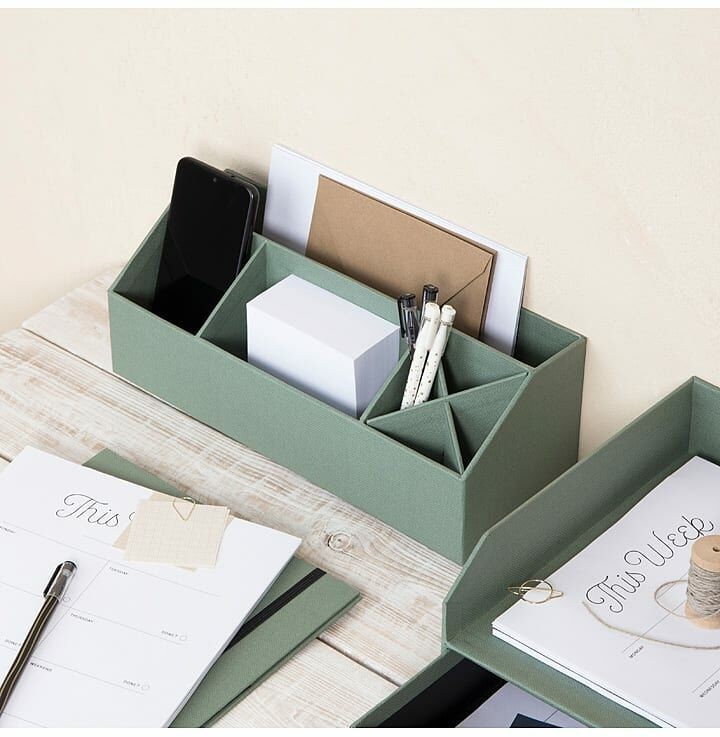 Bigsobox BigsoBox Organizer w kolorze zielonym - 33 x 12,5 x 12,5 cm 7330061068606